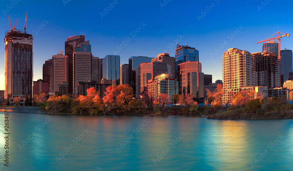 Obraz premium Calgary Downtown