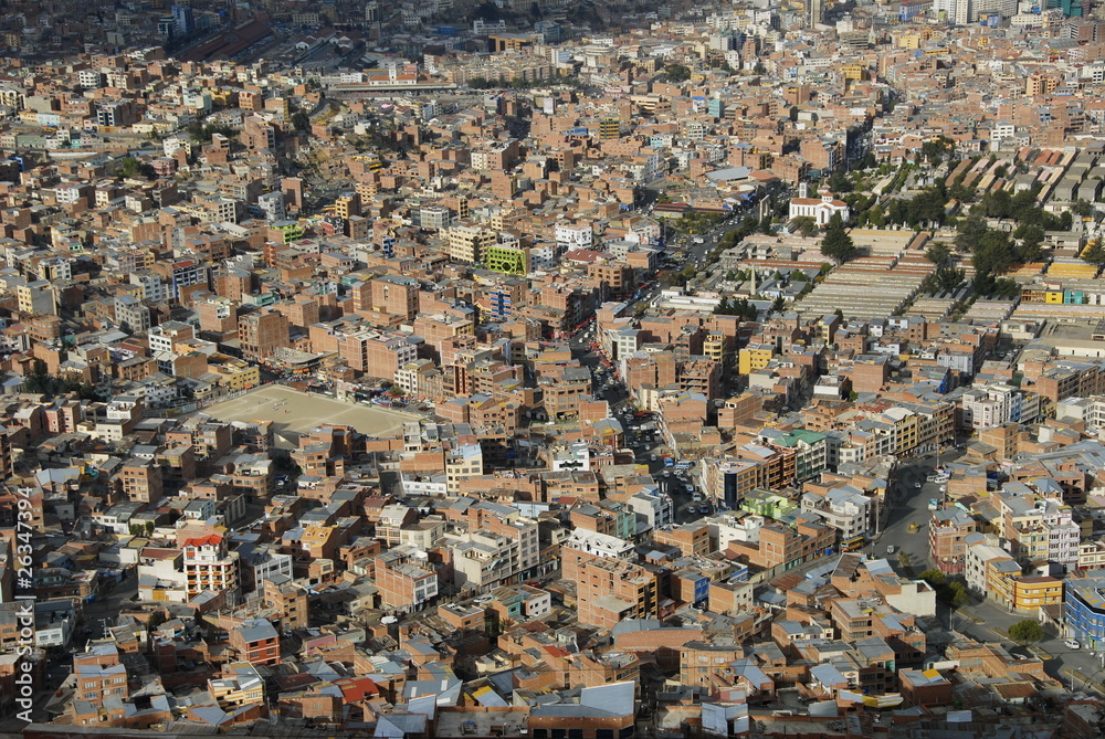 La Paz from Mirador
