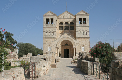 Fotótapéta Basilica of the Transfiguration, Mount Tabor, Galilee, Israel