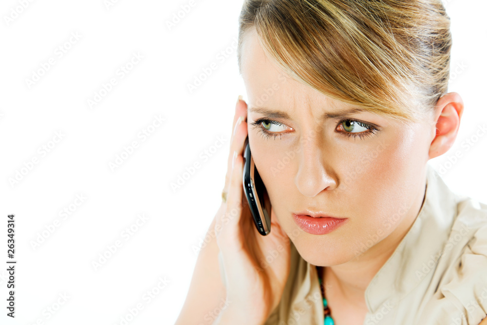 Female mobile worries Female mobile worries