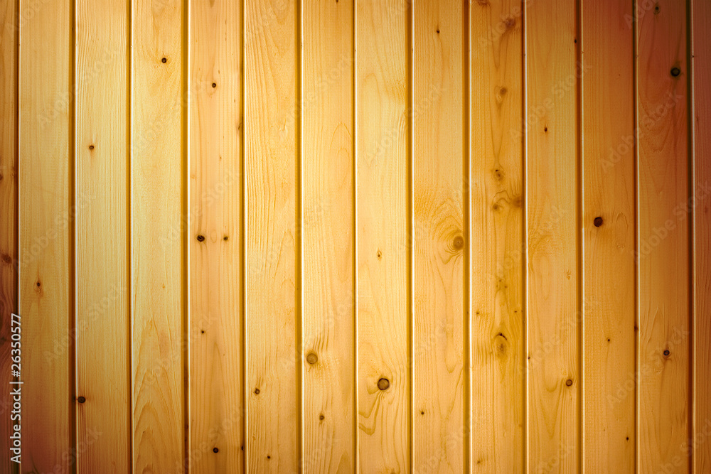 Obraz premium Wooden lining