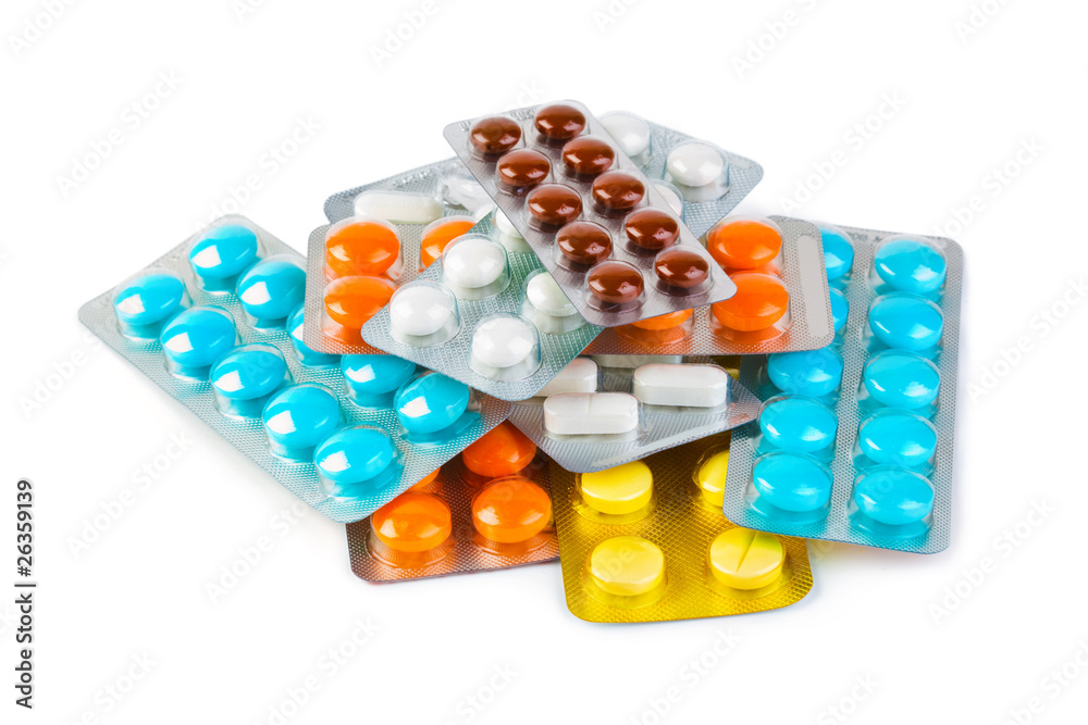 Packs of pills Packs of pills