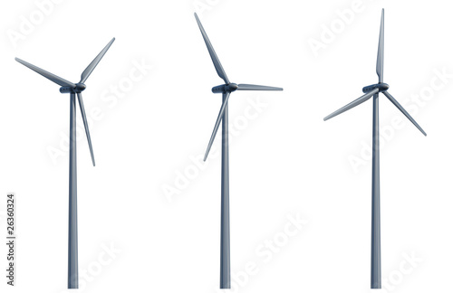 wind-stromgeneratoren freigestellt