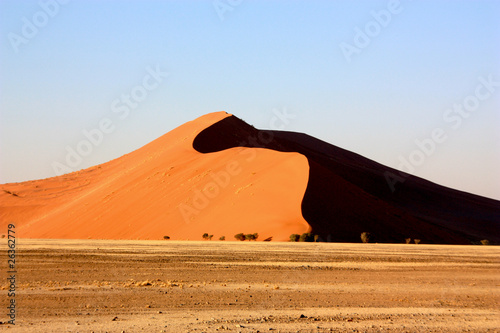 Dune in the namib desert of Namibia  Sossusvlei 