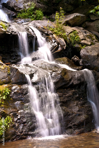 Fototapeta Naklejka Na Ścianę i Meble -  beautiful natural waterfall