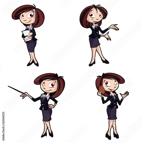 collection of business women