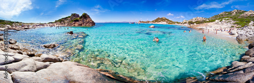 Cuadro en lienzo Beach Paradise Panorama