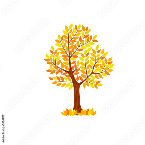 yellow tree