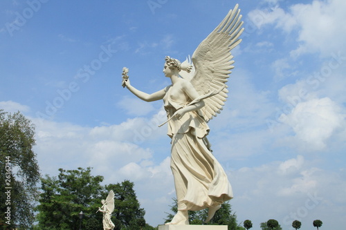 Fotografie angels from Schwerin castle garden, Germany