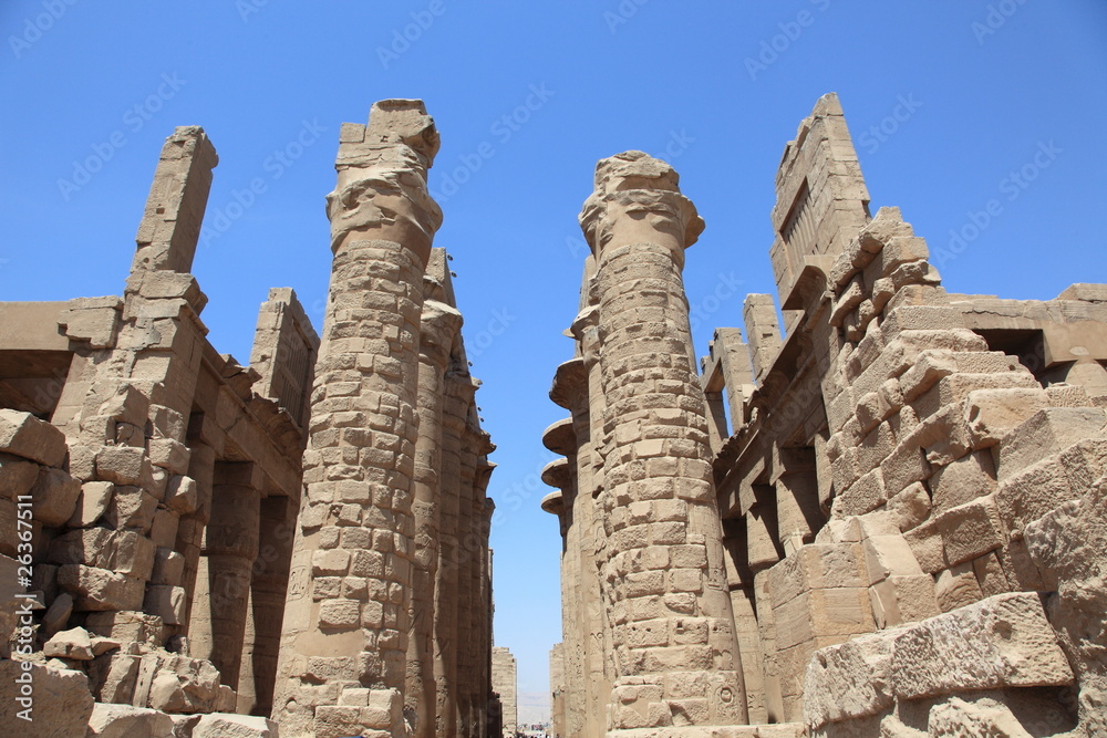 Luxor: ancient Karnak temple, Egypt