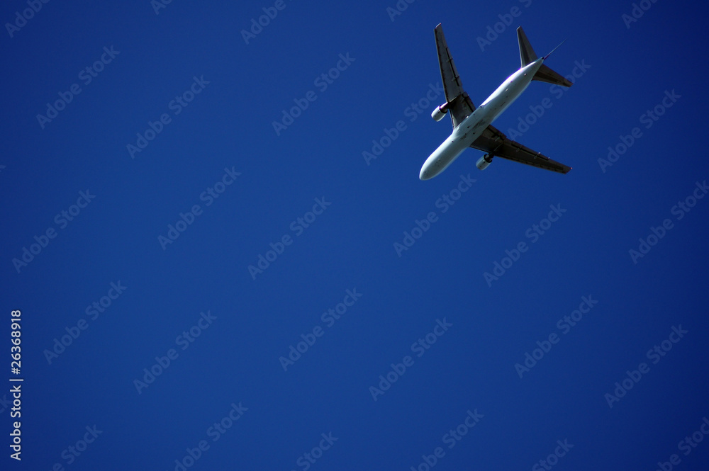 Plane And Blue Sky Plane And Blue Sky