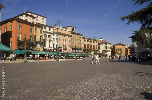 Piazza Bra in Verona