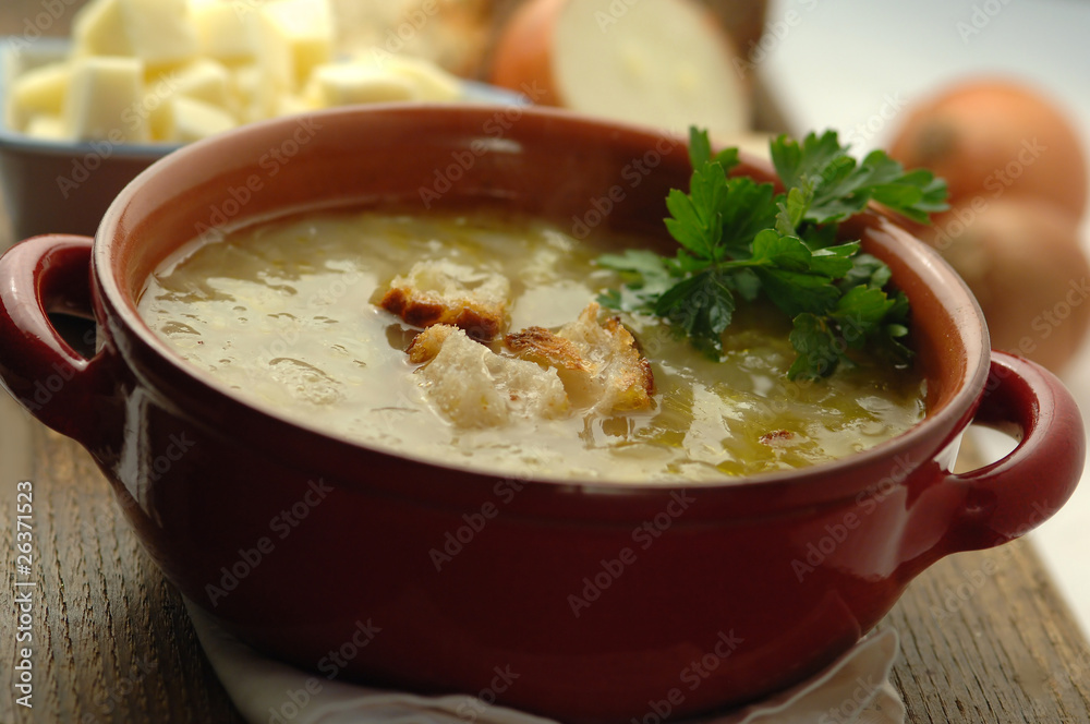 Onion soup - Zuppa di cipolle