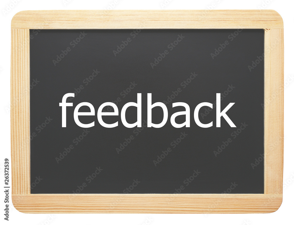 Feedback - freigestellt - Concept Sign Feedback - freigestellt - Concept Sign