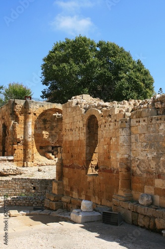Roman amphitheater in Tarragona