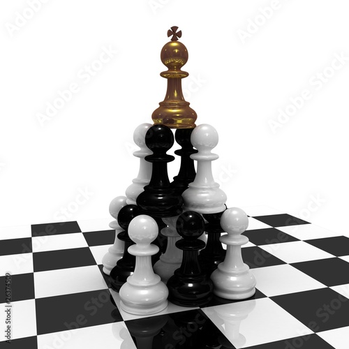 Pyramid MLM, 3d render