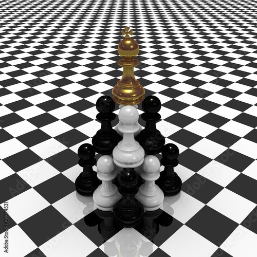 Pyramid MLM, 3d render