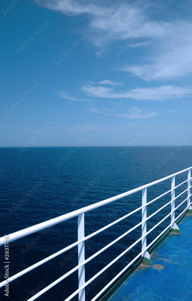 Il Mare Blu dalla Nave