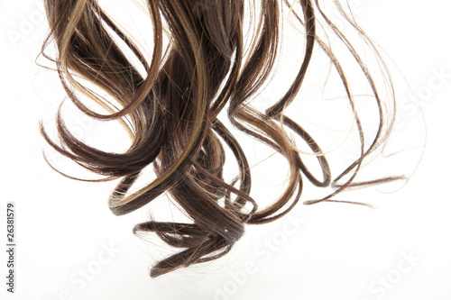 Haare mit Locken