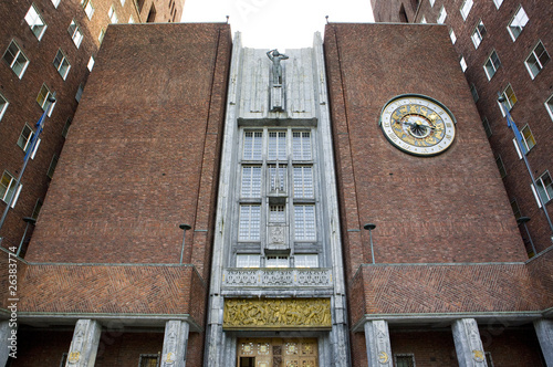 City Hall (Radhuset), Oslo, Norway photo