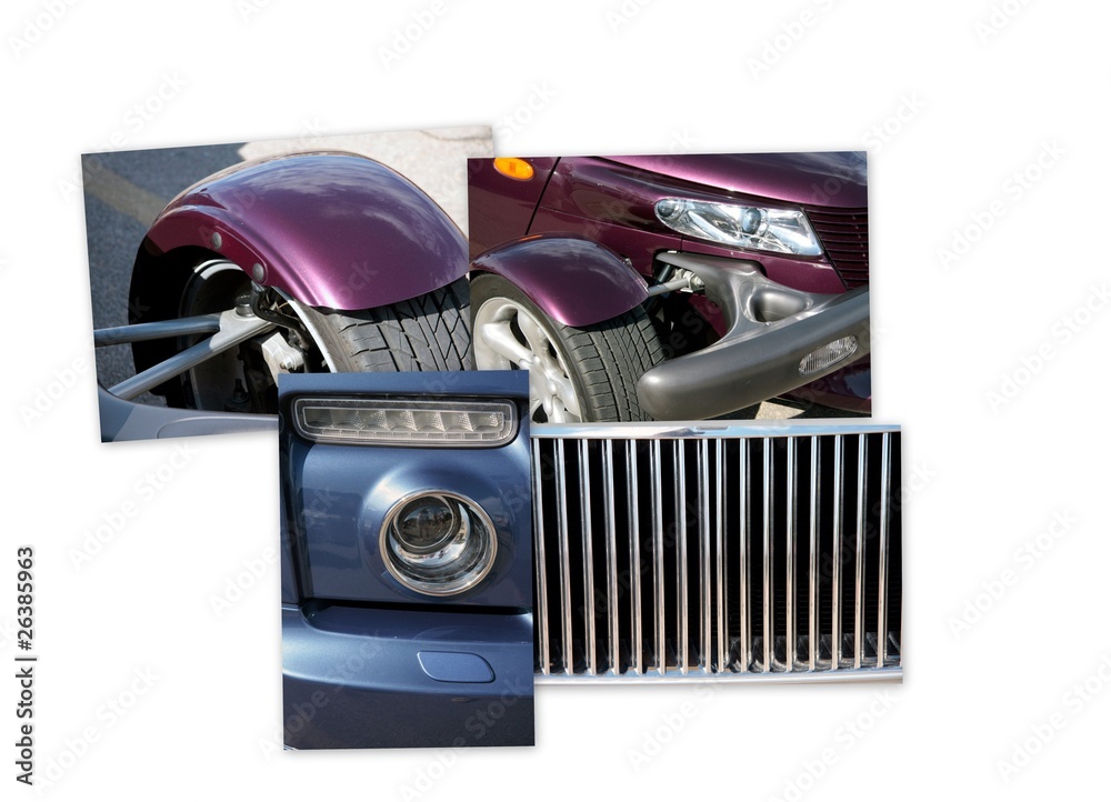 Fototapeta premium automobile, pièces détachées