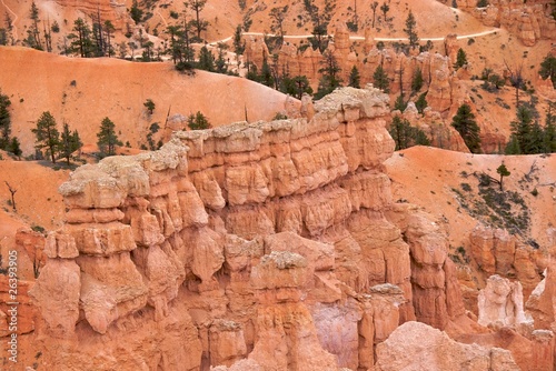 Landscape with trail, Bryce Canyon National Park