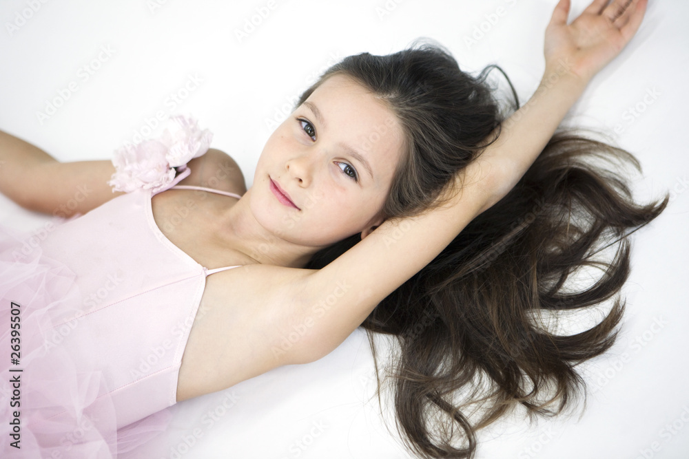 Fototapeta premium ballerina girl
