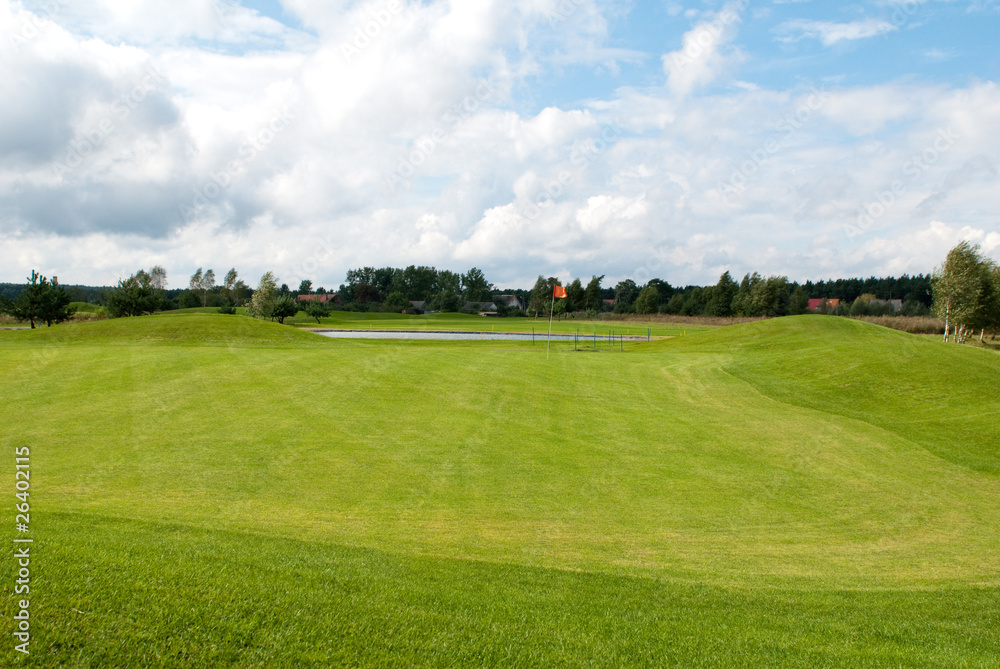 Golf field Golf field