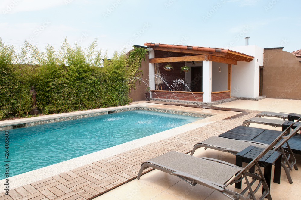Fototapeta premium Poolside