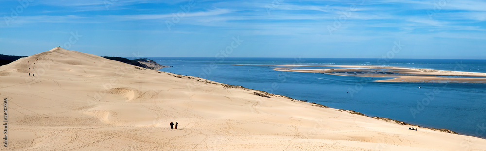 Naklejka premium Panorama Dune du pyla
