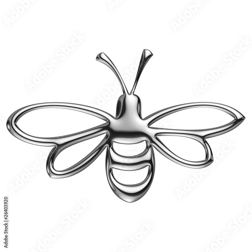 Abeille de chrome