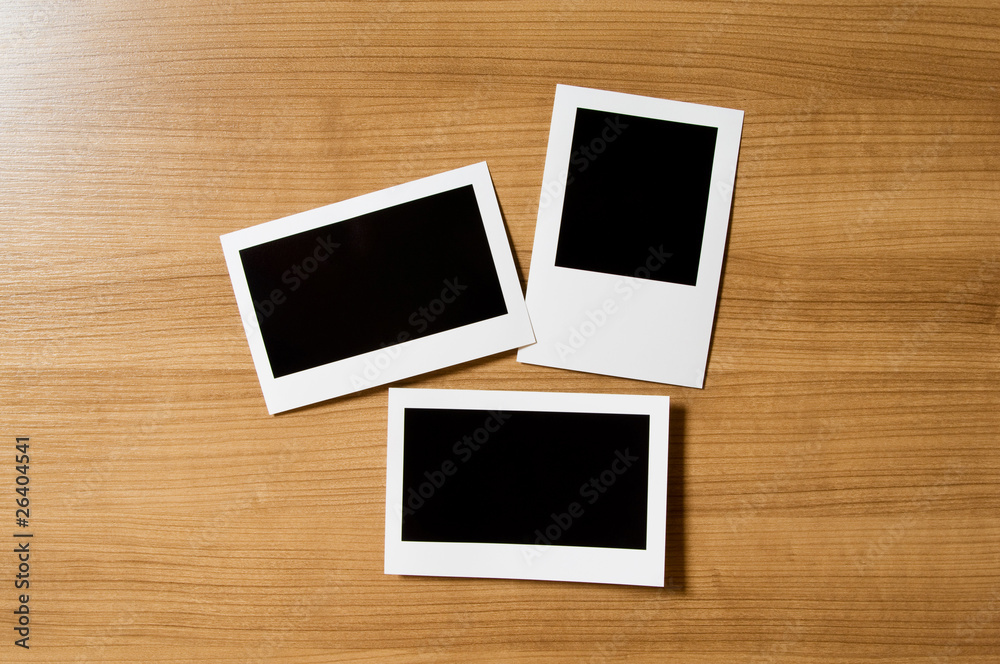 Designer concept - blank photo frames for your photos Designer concept - blank photo frames for your photos