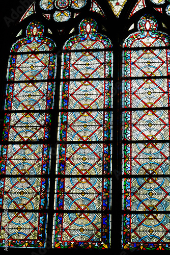 Stained Glass Windows Paris Cathedral