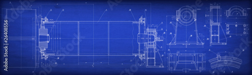 Perfect Old Mechanical Sketch