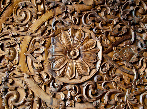 The Carving of Thai style