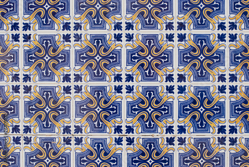 Portuguese glazed tiles