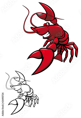 Smiling crayfish