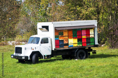 Mobile bee-hive