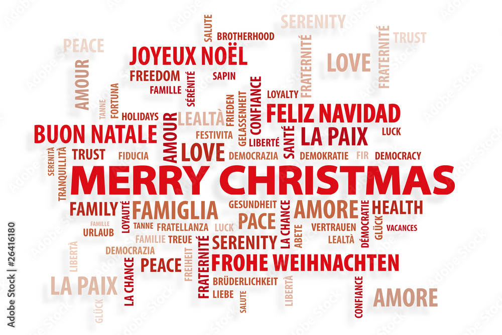 Christmas. Magic Words