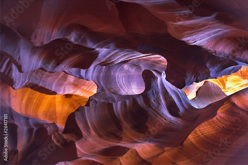 The well-known canyon of "Antelope"