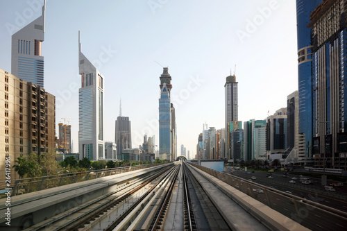 Metro is the first monorail in the Middle East
