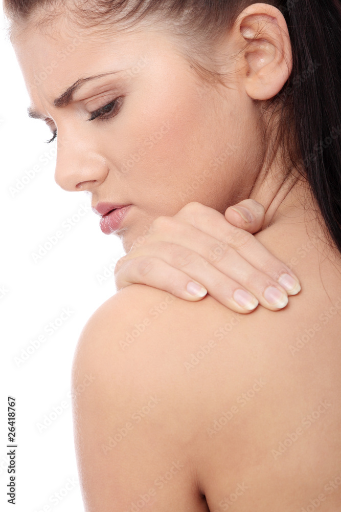 Naklejka premium Back pain