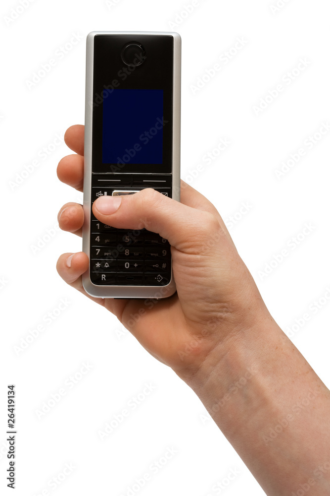 Phone in a hand Phone in a hand
