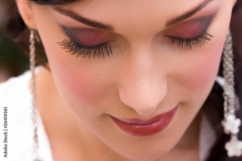 eyelash setup by makeup artist eyelash setup by makeup artist