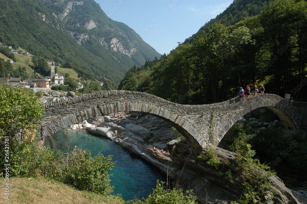 Fiume Verzasca a Lavertezzo