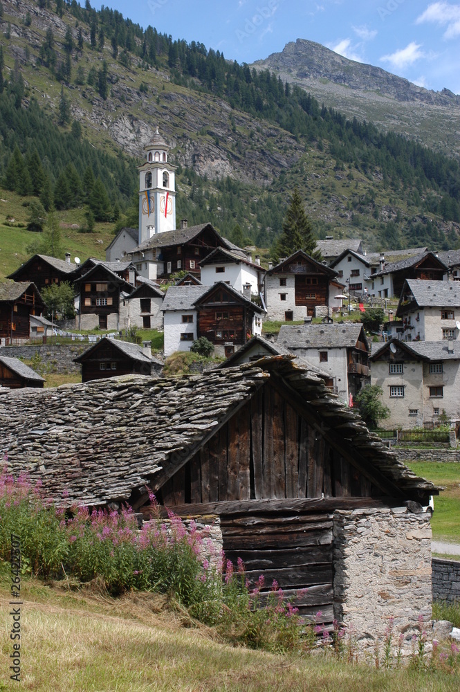 Paese di Bosco Gurin Paese di Bosco Gurin