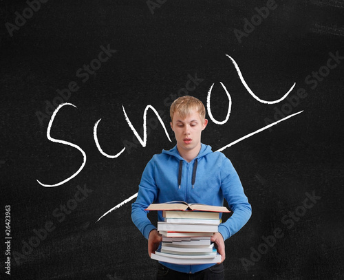 Valokuva Unhappy student