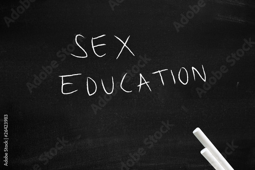 Canvastavla Sex education