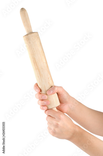 Rolling pin in a human arm