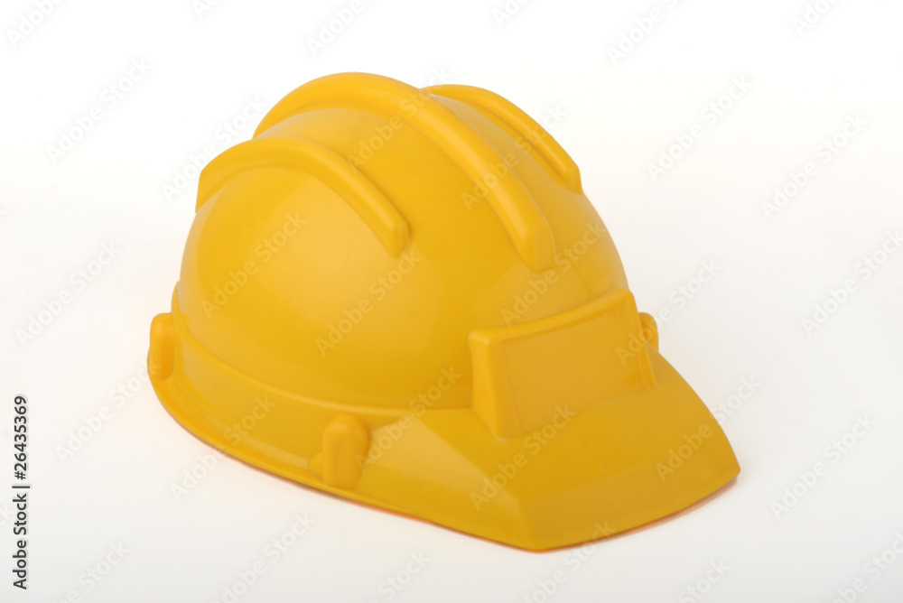 Fototapeta premium Yellow protective helmet